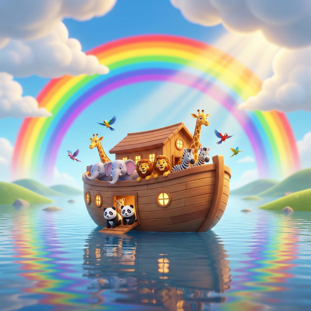 The Giant Boat and the Rainbow